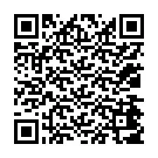 Codice QR per il numero di telefono +12034407889