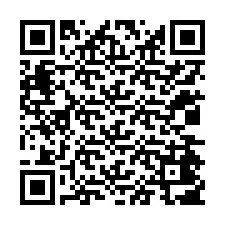 Kode QR untuk nomor Telepon +12034407890