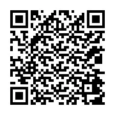 Kode QR untuk nomor Telepon +12034407891