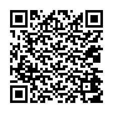 QR kód a telefonszámhoz +12034407893