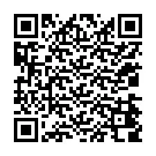 QR-code voor telefoonnummer +12034408004