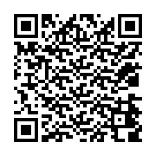 Kode QR untuk nomor Telepon +12034408009