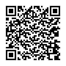 Codice QR per il numero di telefono +12034408012