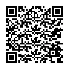 Kode QR untuk nomor Telepon +12034408987