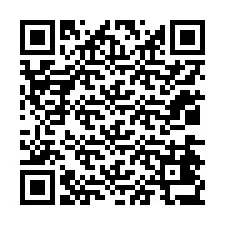 QR код за телефонен номер +12034437805