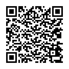 QR kód a telefonszámhoz +12034437812