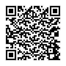 Código QR para número de teléfono +12034442260