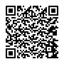 QR kód a telefonszámhoz +12034442263