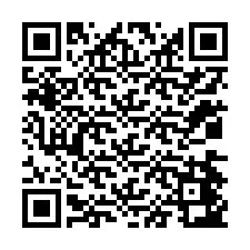 Kod QR dla numeru telefonu +12034443201