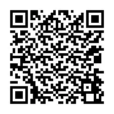 Código QR para número de telefone +12034460454