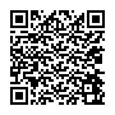 QR-koodi puhelinnumerolle +12034462726