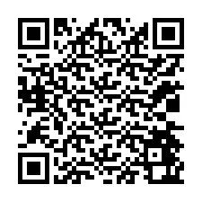 QR-koodi puhelinnumerolle +12034462731