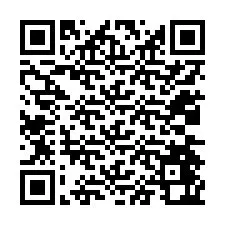 Código QR para número de telefone +12034462733