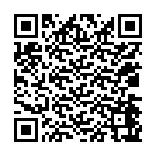 Codice QR per il numero di telefono +12034467958