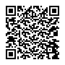 QR-koodi puhelinnumerolle +12034486380