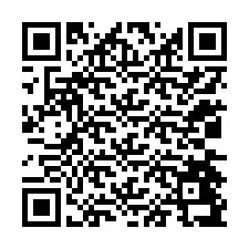 QR код за телефонен номер +12034497734