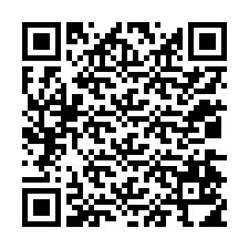 QR-koodi puhelinnumerolle +12034514544