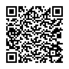 QR-code voor telefoonnummer +12034515324