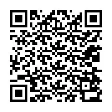 QR код за телефонен номер +12034532437