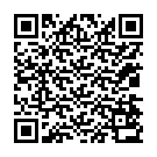 QR kód a telefonszámhoz +12034532441