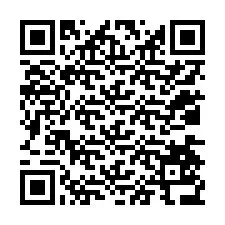 Codice QR per il numero di telefono +12034536708