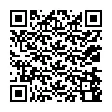 Kode QR untuk nomor Telepon +12034540209