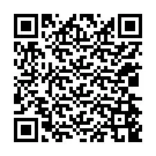 QR kód a telefonszámhoz +12034549074