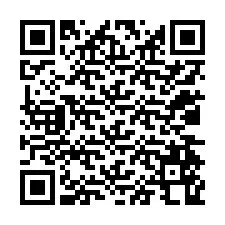 Kod QR dla numeru telefonu +12034568598