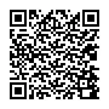 Kod QR dla numeru telefonu +12034580152