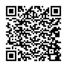 Codice QR per il numero di telefono +12034580272