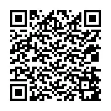 QR-koodi puhelinnumerolle +12034581440