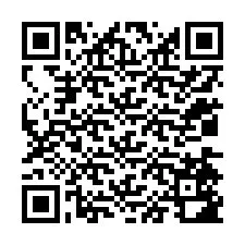 Kod QR dla numeru telefonu +12034582904