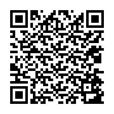 Código QR para número de teléfono +12034583952