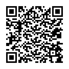 QR-Code für Telefonnummer +12034584907