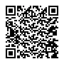 QR код за телефонен номер +12034586743