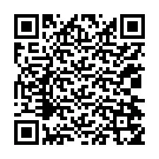 電話番号のQRコード +12034755230