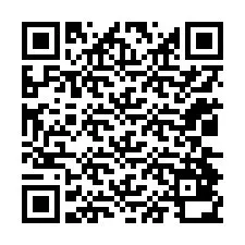 QR-koodi puhelinnumerolle +12034830675