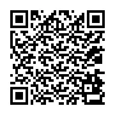 QR-koodi puhelinnumerolle +12034833509