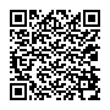 QR Code pour le numéro de téléphone +12034834428