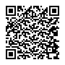 QR-koodi puhelinnumerolle +12034838172