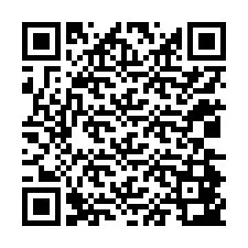 QR-код для номера телефона +12034843070