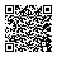 QR-код для номера телефона +12034844999