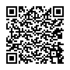 Código QR para número de telefone +12034848446