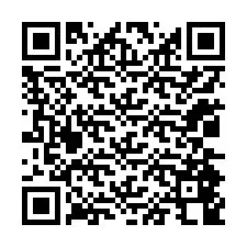 QR код за телефонен номер +12034848975