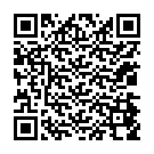 Kode QR untuk nomor Telepon +12034858045