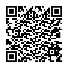 QR код за телефонен номер +12034858988