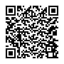 Kode QR untuk nomor Telepon +12034860375