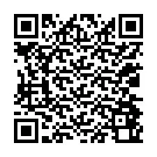 Código QR para número de teléfono +12034860378