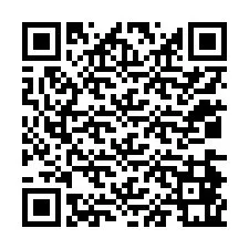 QR код за телефонен номер +12034861004