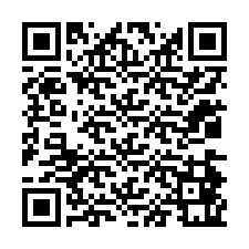 Kode QR untuk nomor Telepon +12034861005